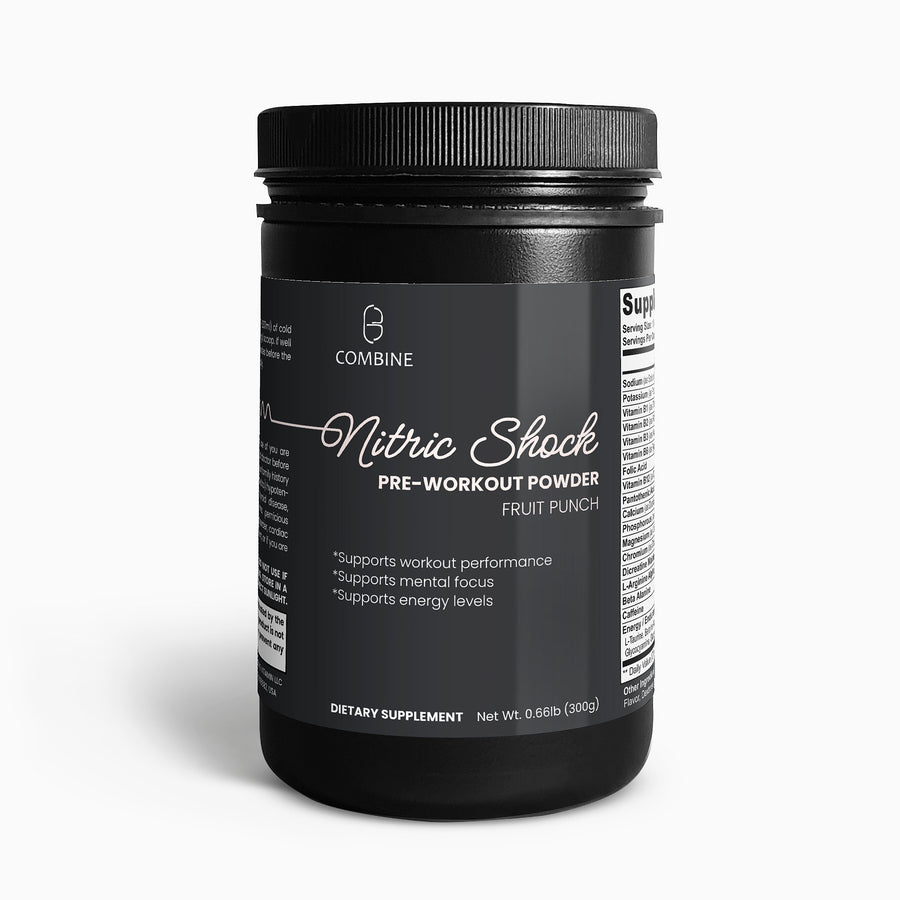 Nitric Shock Pre-Workout Powder (Fruit Punch)
