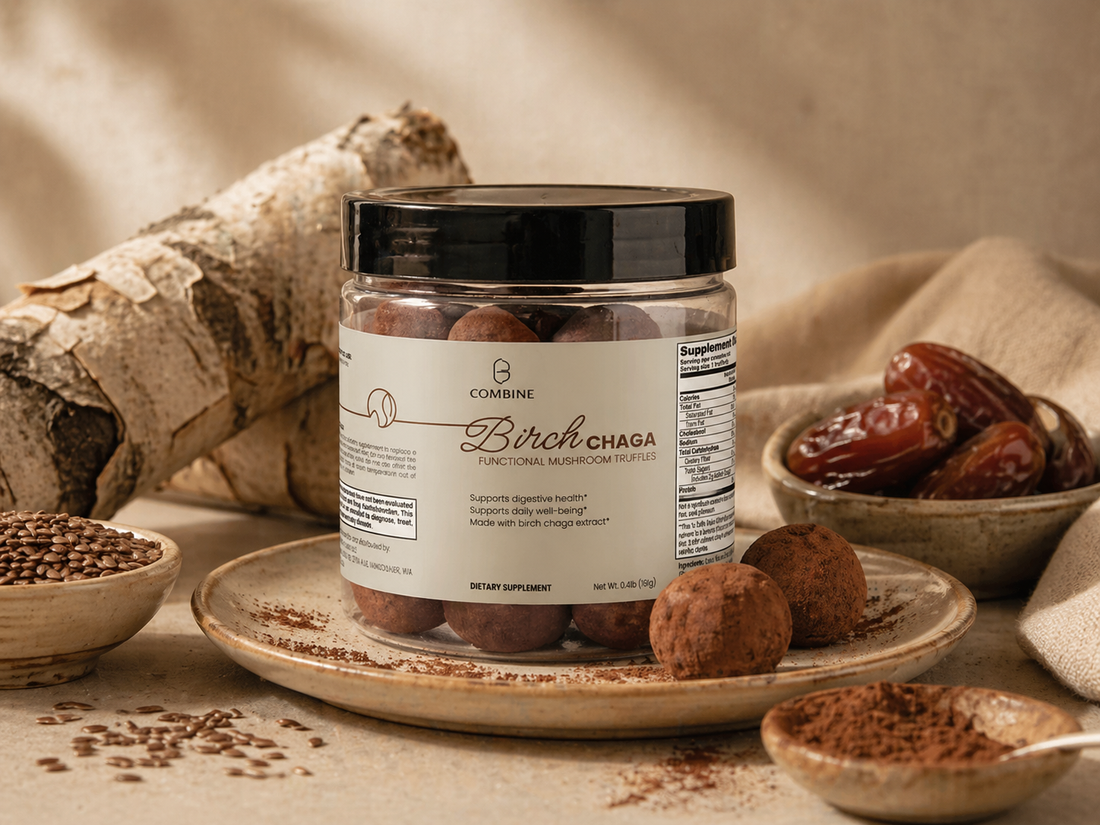 Birch Chaga Truffles: The Gut-First Science Behind a Daily Chocolate Wellness Ritual