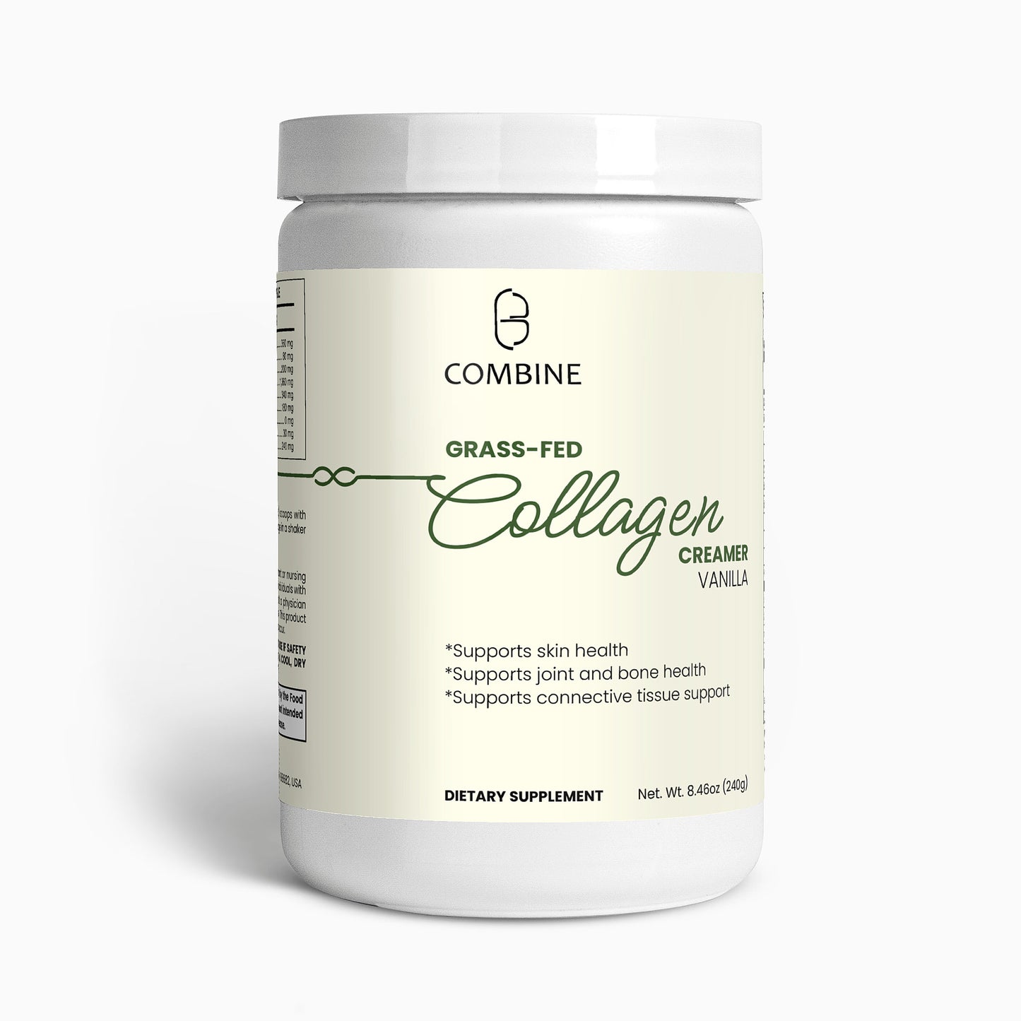 Grass-Fed Collagen Creamer (Vanilla)