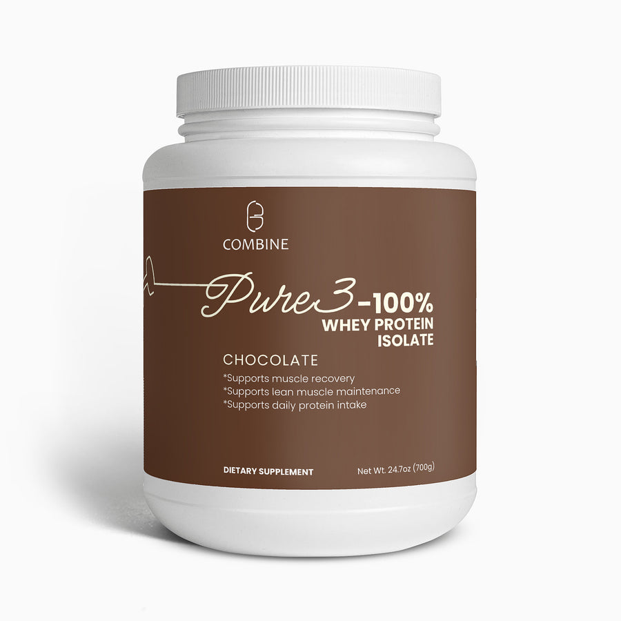 Pure3 100% Whey Protein Isolate (Chocolate)
