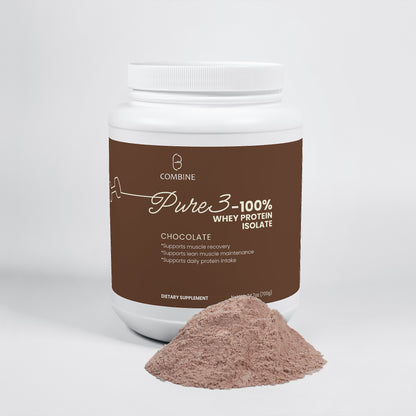 Pure3 100% Whey Protein Isolate (Chocolate)