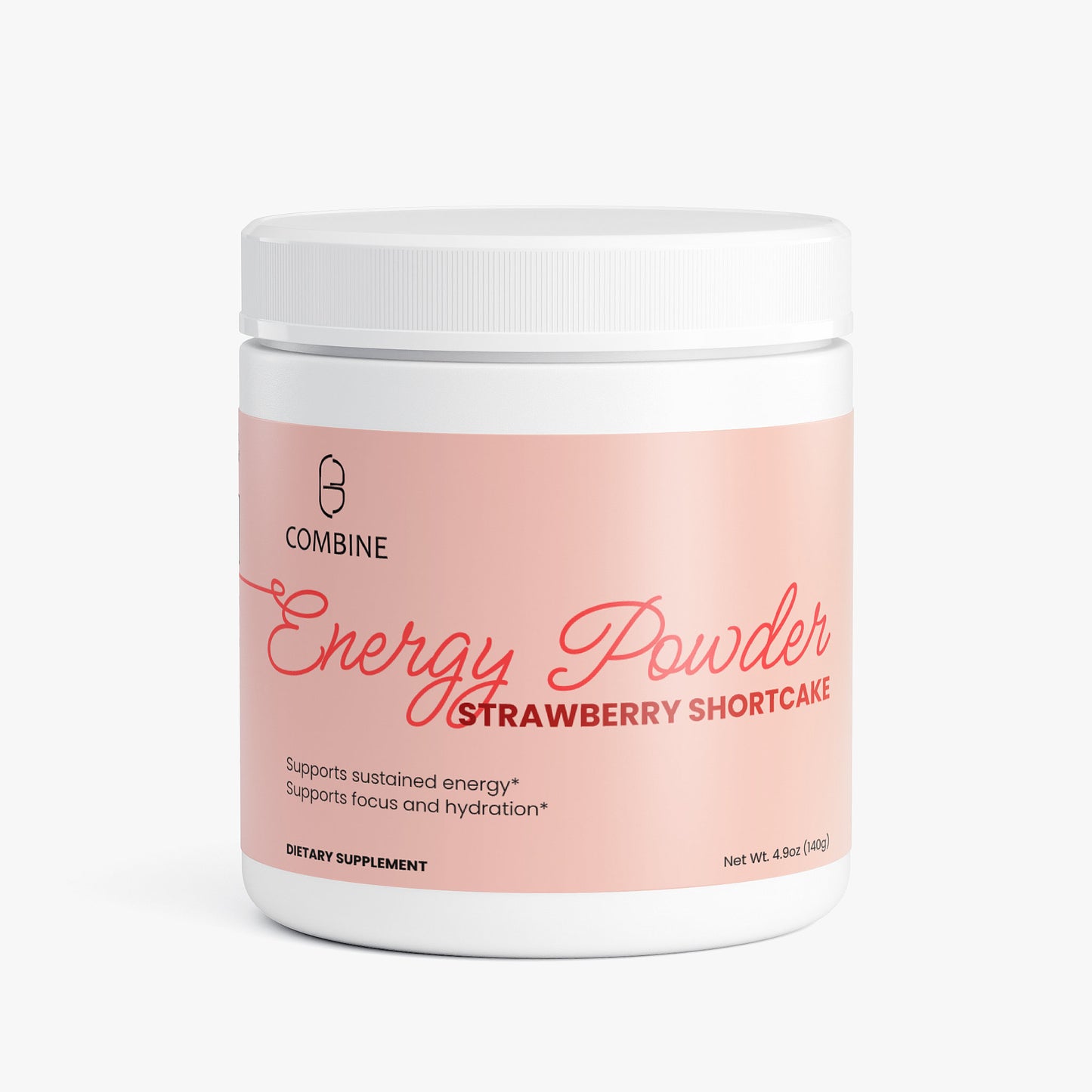 Energy Powder (Strawberry Shortcake)