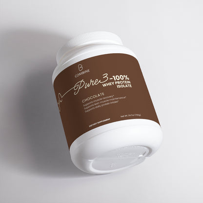 Pure3 100% Whey Protein Isolate (Chocolate)